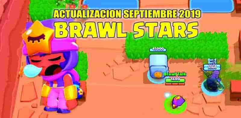 Actualizacion Brawl Stars Septiembre 2019 Nuevas Pieles Sandy Modos De Juego - brawl stars crow fenix aspecto estelar