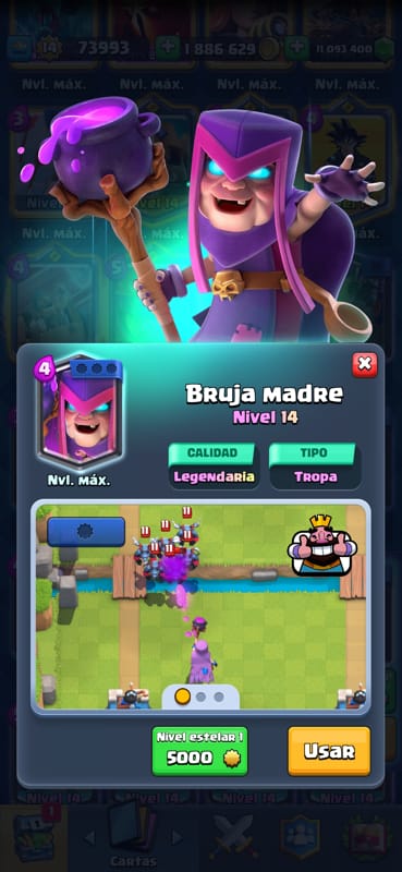 bruja madre master royale infinity